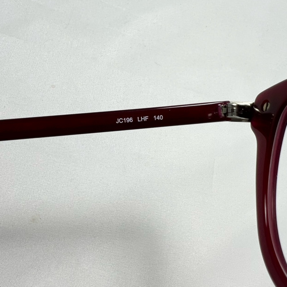 Jimmy Choo Red Square Eyeglasses - Frames Only - Picture 9 of 12